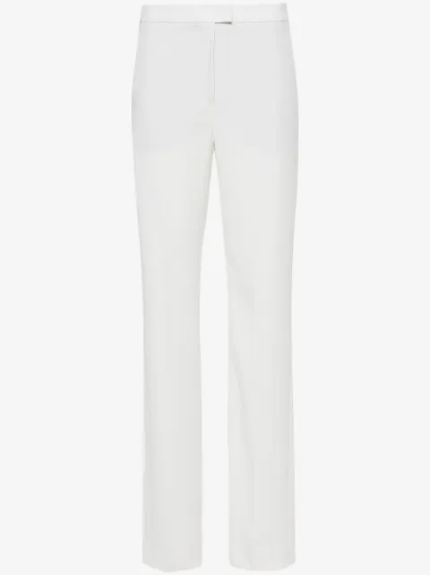 THE ANDAMANE high-waist straight-leg trousers  