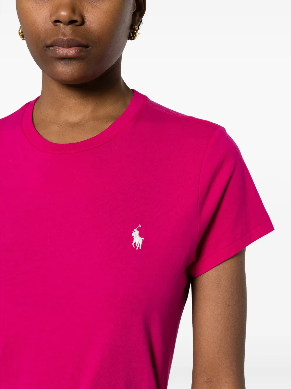 Polo Ralph Lauren T-shirt met print Roze