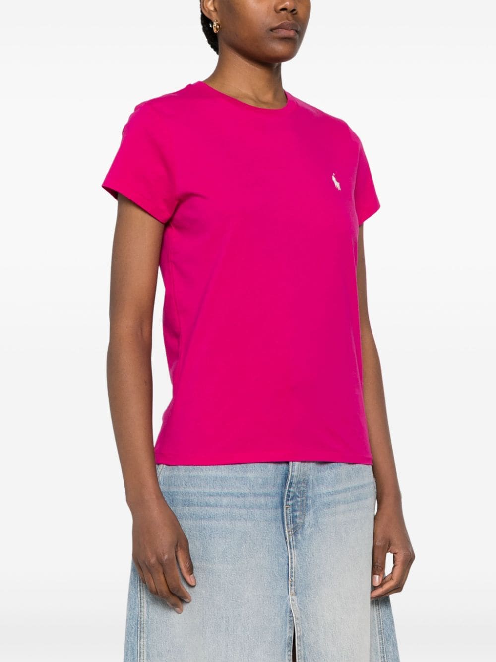 Polo Ralph Lauren T-shirt met print Roze