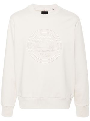 Boss world sales ribbed sweatshirt