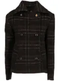 Vivienne Westwood Pre-Owned 2017-2018 checked coat - Brown