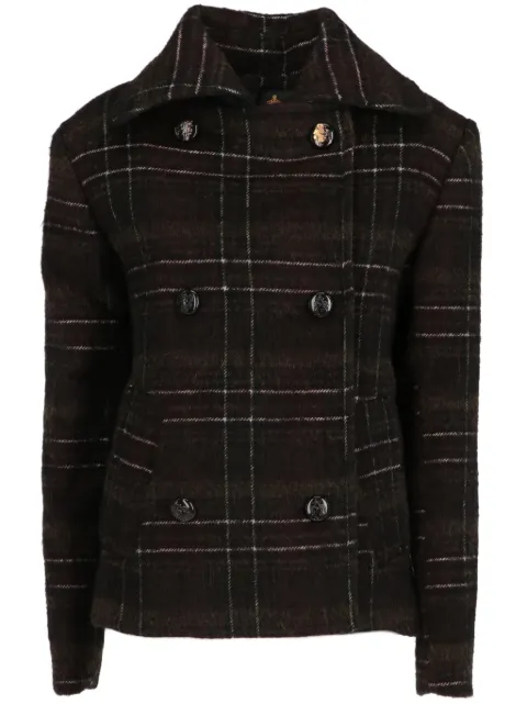 Vivienne Westwood Pre-Owned 2017-2018 checked coat