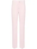 THE ANDAMANE high-waist straight-leg trousers - Pink