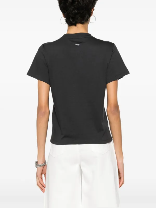 Emporio Armani logo-print T-shirt | Black | FARFETCH