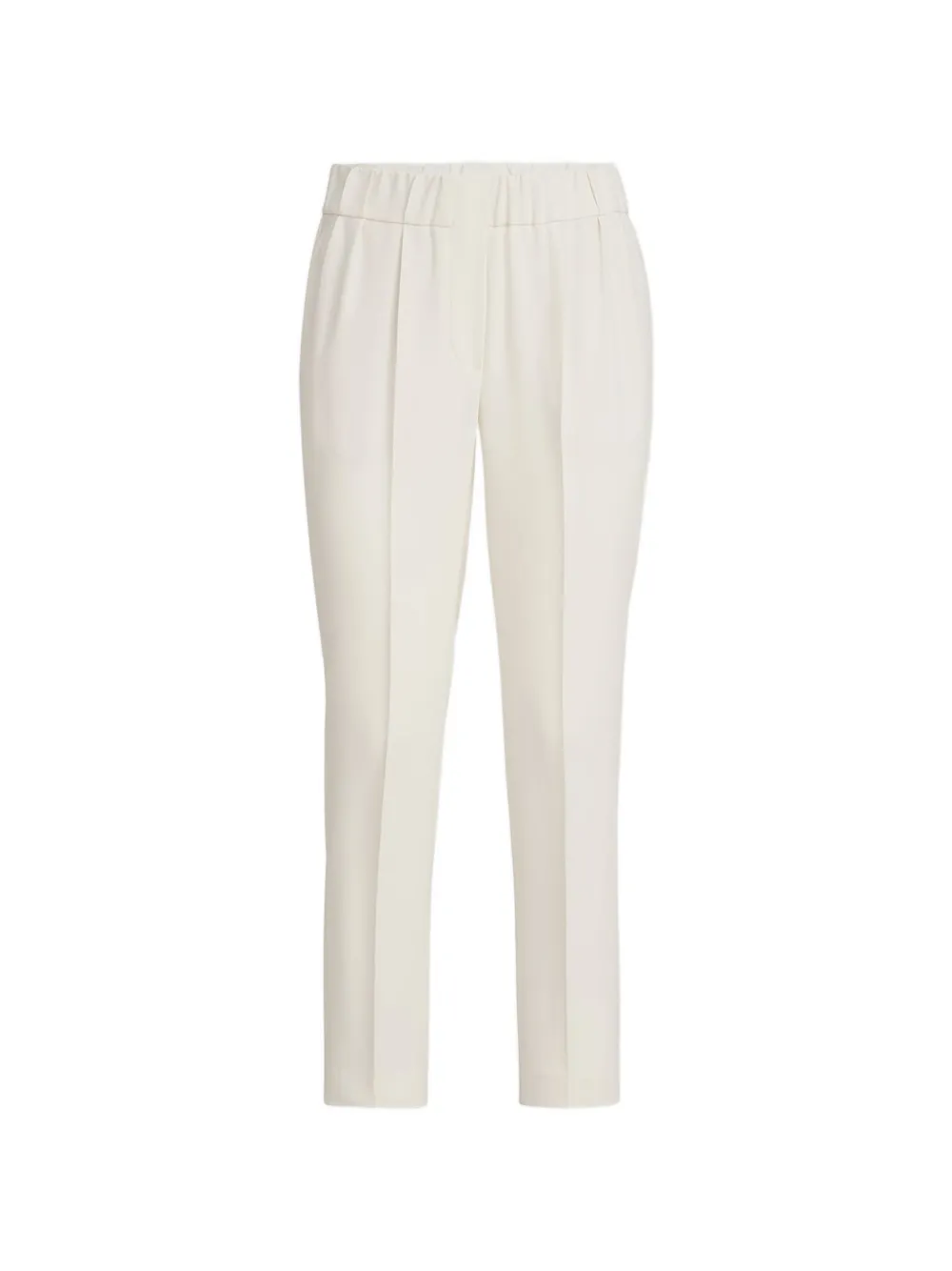 Brunello Cucinelli Broek met toelopende pijpen Wit