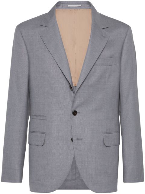 Brunello Cucinelli single-breasted suit blazer Men