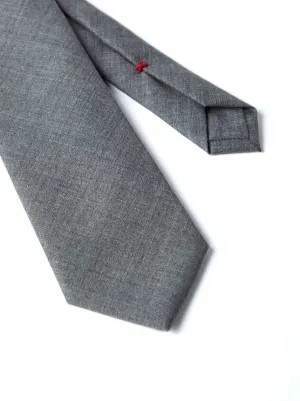 BRUNELLO CUCINELLI ネクタイ グレー カシミヤ混 BRUNELLO CUCINELLI カシミヤ ネクタイ グレー BRUNELLO