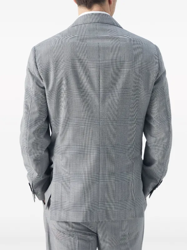 Brunello Cucinelli チェック ジャケット | ブラック | FARFETCH JP