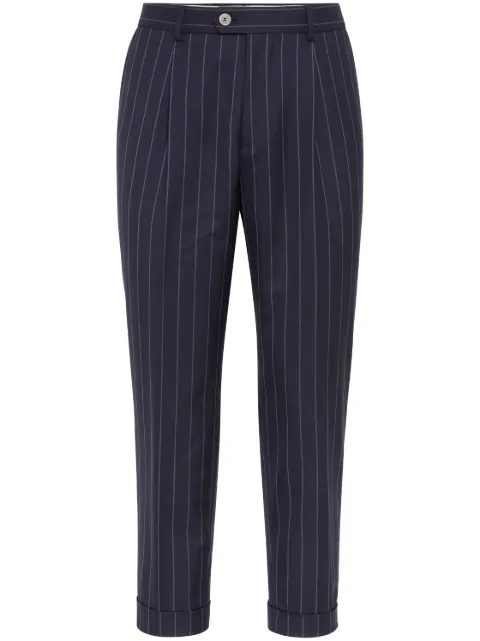 Brunello Cucinelli pantalones a rayas