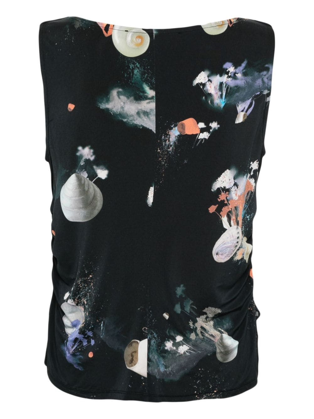 Bimba y Lola Tanktop met print Blauw