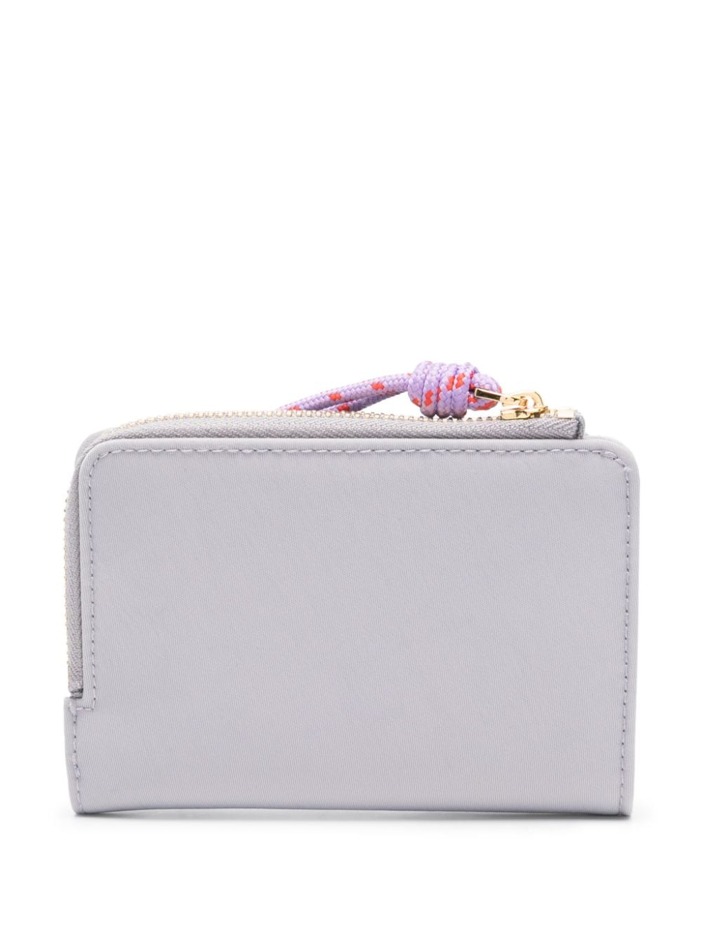 Shop Bimba Y Lola Logo-lettering Bi-fold Wallet In Purple