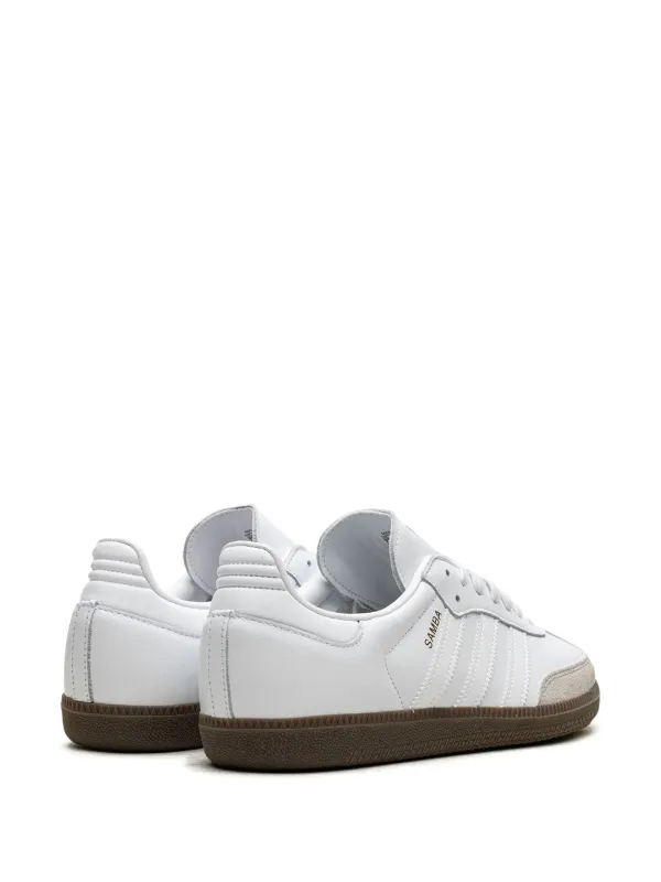 Adidas samba og white gum deals
