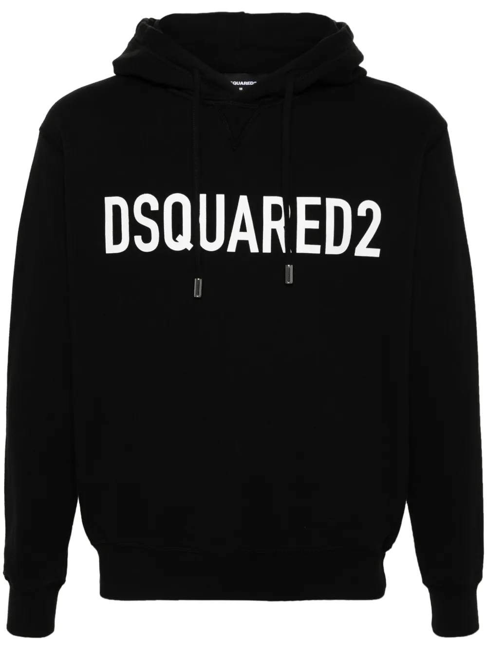 Shop Dsquared2 Cool Fit Logo-print Hoodie In Black