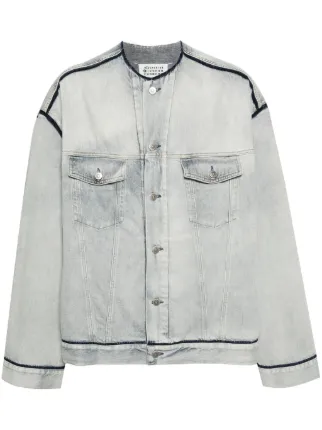 Maison Margiela デニムジャケット | ブルー | FARFETCH JP
