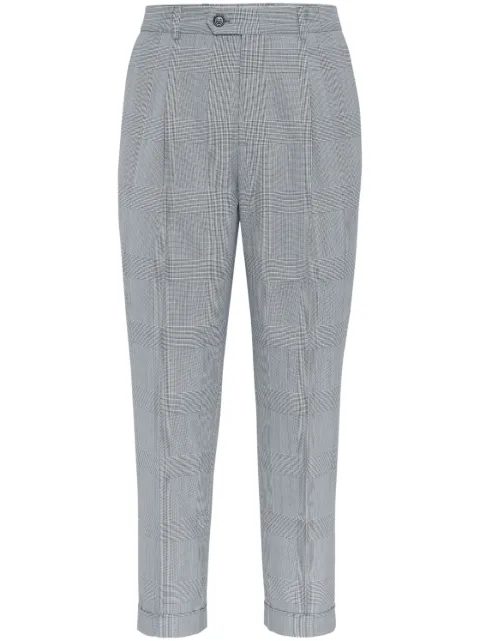 Brunello Cucinelli straight-leg wool trousers