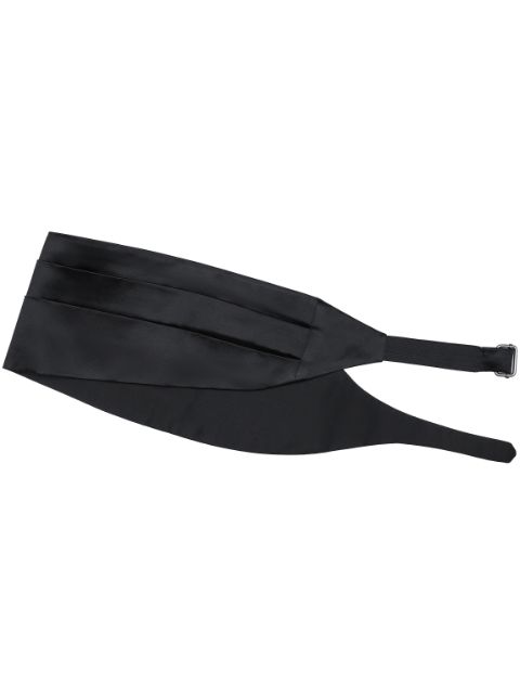 Brunello Cucinelli pleated satin cummerbund Men