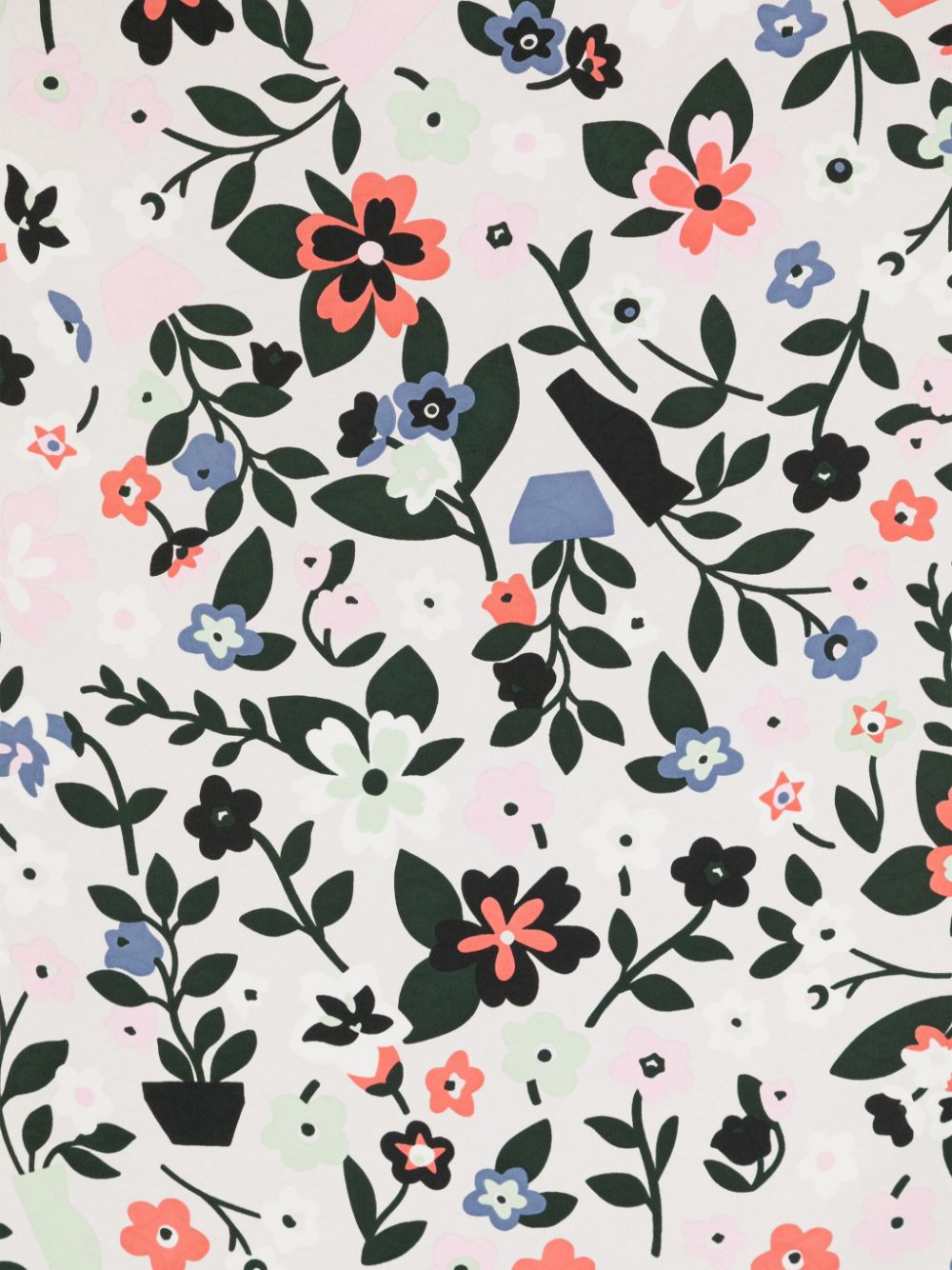 Image 2 of Bimba y Lola floral-print square scarf