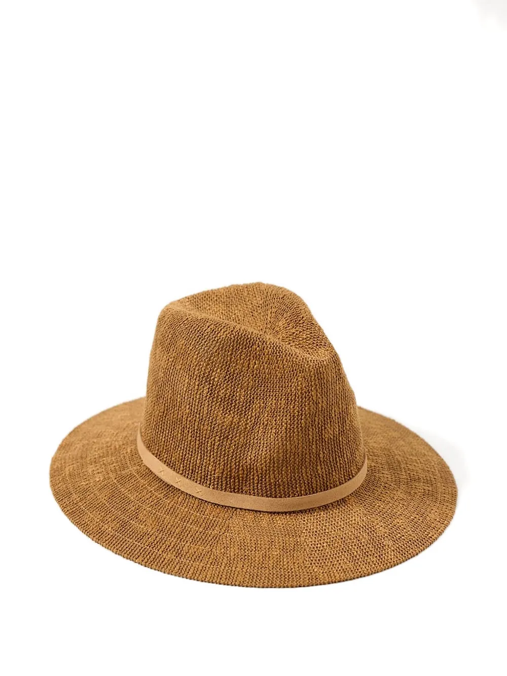 Lenny Niemeyer Trama knitted-band fedora hat | Brown | Image 1