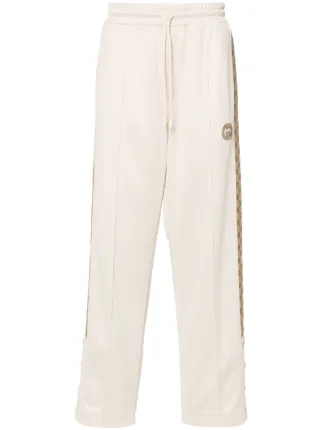 Gucci インターロッキングG トラックパンツ | ニュートラル | FARFETCH JP