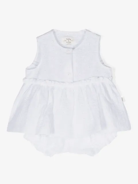 TEDDY & MINOU set de shorts con bordado inglés