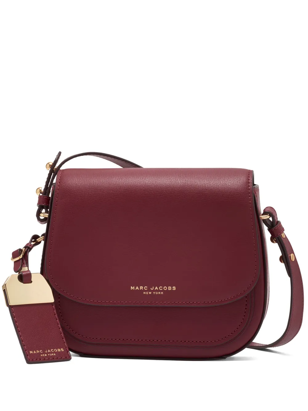 marc jacobs leather saddle crossbody