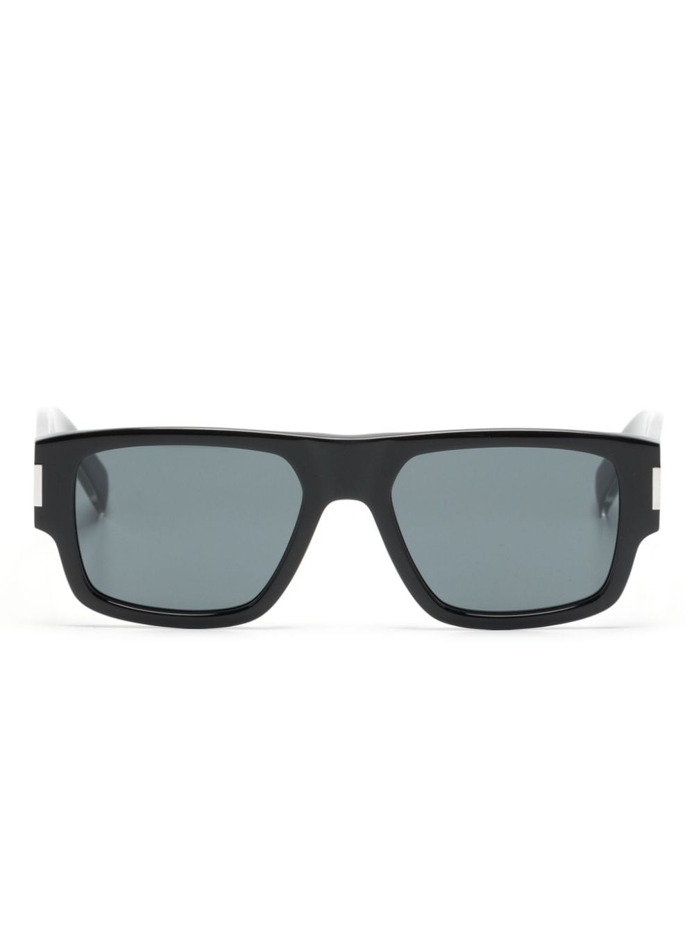 Saint Laurent Eyewear SL 659 zonnebril met rechthoekig montuur Zwart