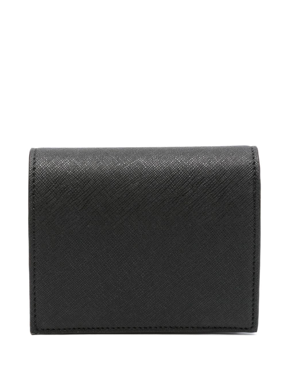 Shop Vivienne Westwood Orb Bi-fold Wallet In Black