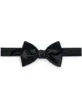 Brunello Cucinelli satin bow tie - Black