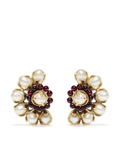 Goossens Perles Baroques clip earrings 