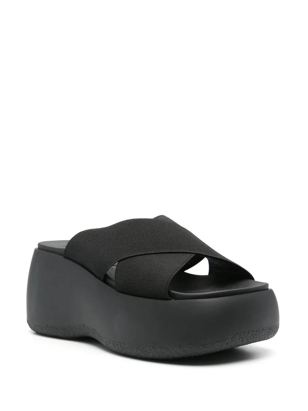 Bimba y Lola Slippers met sleehak 85 mm - Zwart