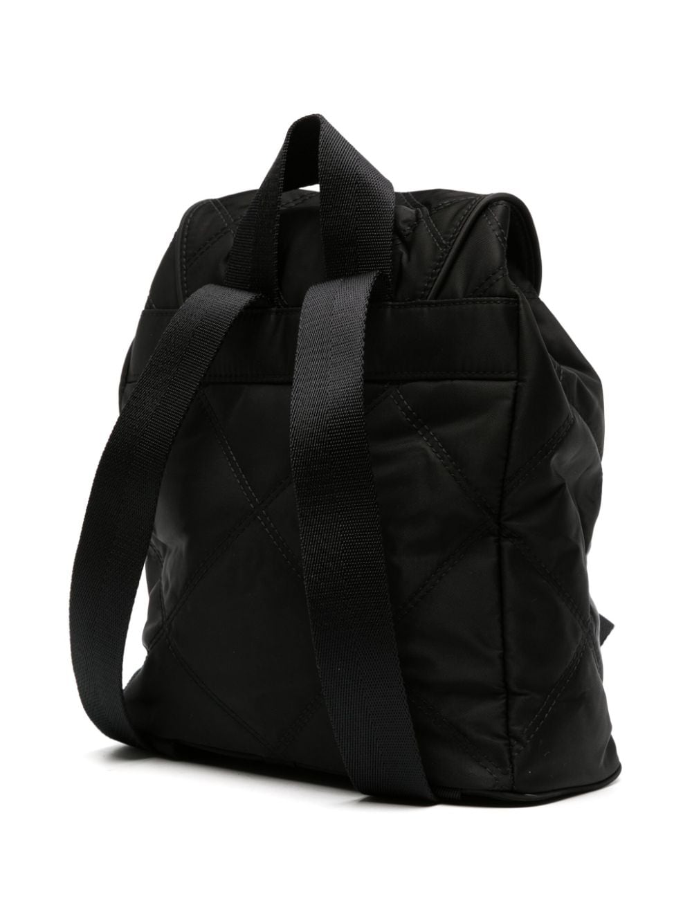 Shop Bimba Y Lola Medium Padded Backpack In Black