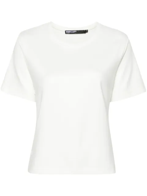 Bimba y Lola side-slits jersey T-shirt