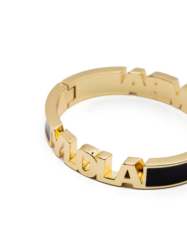 【BIMBA Y LOLA】ロゴ入り円形パーツ付きチェーンブレスレット BIMBA Y LOLA(ビンバイローラ) アクセサリー(レディース) - 海外
