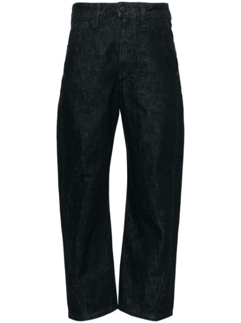 LEMAIRE Twisted high-rise cropped jeans