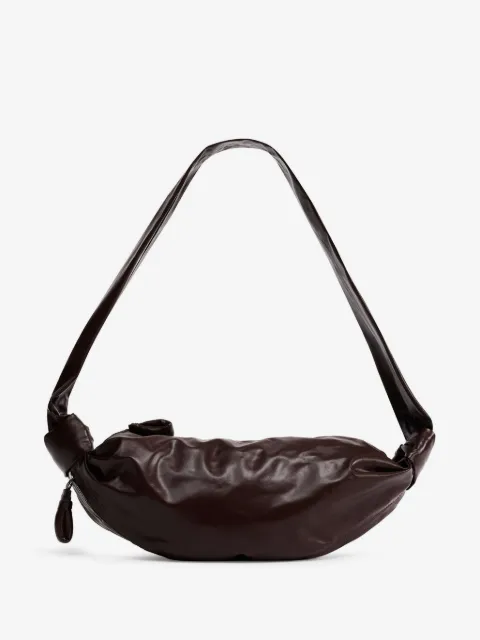 LEMAIRE small soft Croissant bag in paper leather