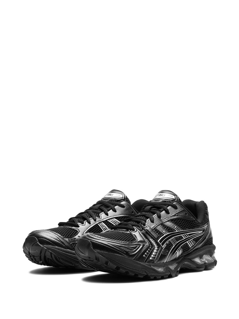 Shop Asics Gel-kayano 14 "black Pure Silver" Sneakers