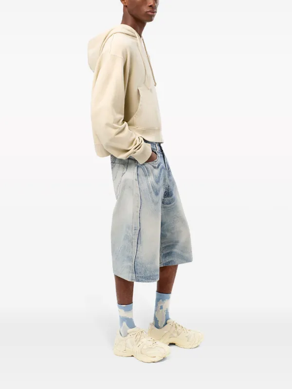 カンペールラボ - CAMPERLAB | Jeans Shorts-Black-Sの通販