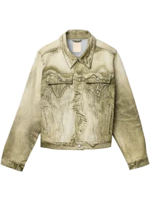 Marc Jacobs カモフラージュ デニムジャケット | グリーン | FARFETCH JP