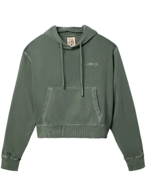 Hoodie en coton à logo brodé - CamperLab - Modalova