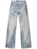 CamperLab abstract-pattern jeans - Blue