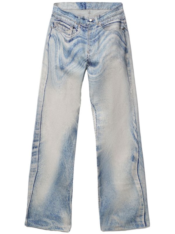 CamperLab abstract-pattern Jeans - Farfetch