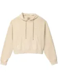 CamperLab logo-embroidered cotton hoodie - Neutrals
