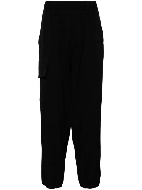 Yohji Yamamoto tapered wool trousers