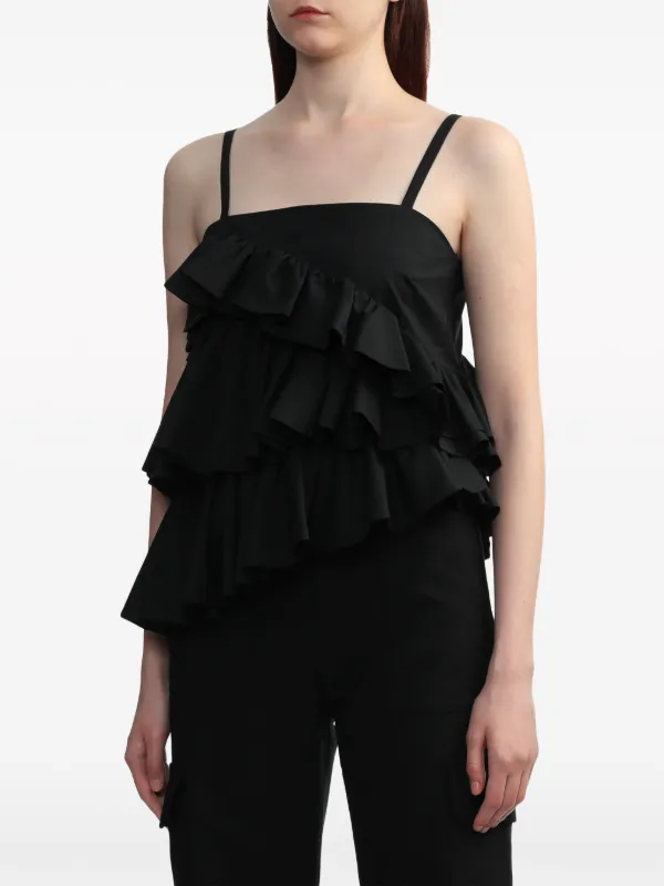 Msgm ruffle top on sale