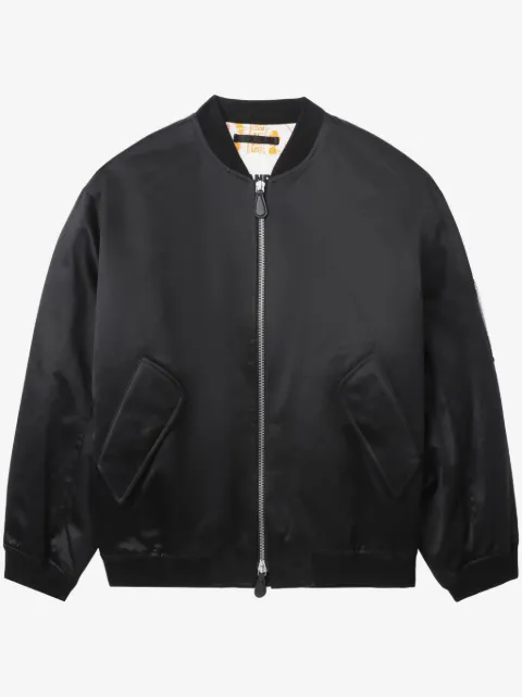 Jil Sander Zipped sleeve bomber jacket 