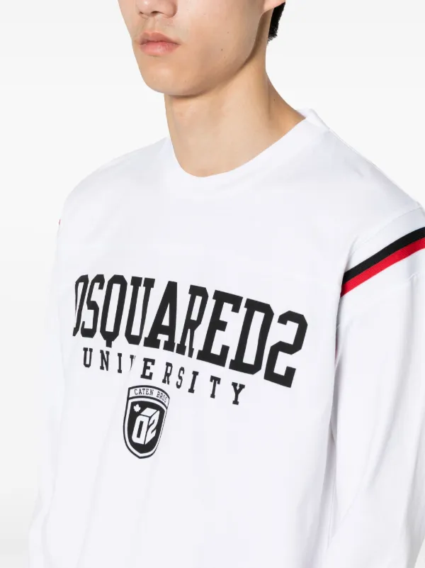 ディースクエアード DSQUARED2 ロングTシャツ カットソー 長袖 XL