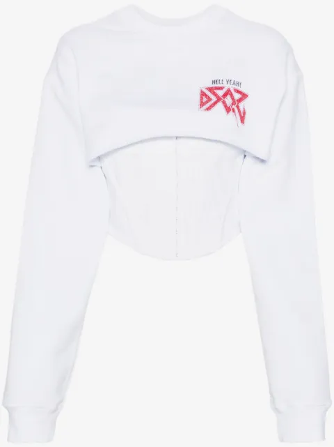 DSQUARED2 sweat Corset Rock Cool Fit