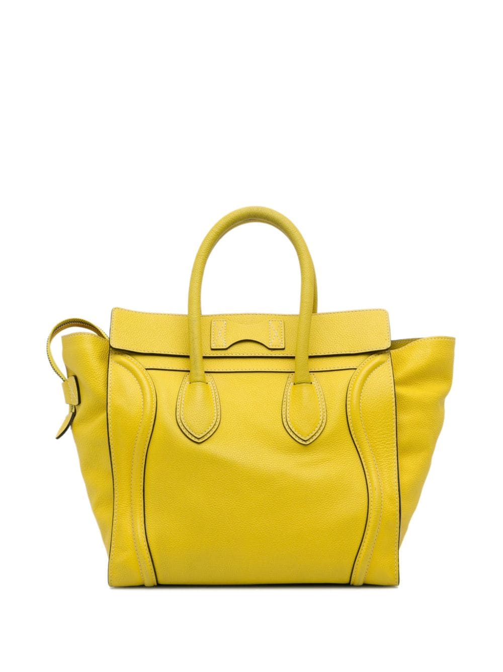 Céline Pre-Owned 2012 mini Luggage shopper - Geel