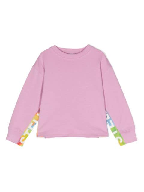Stella McCartney Kids logo-print cotton sweatshirt