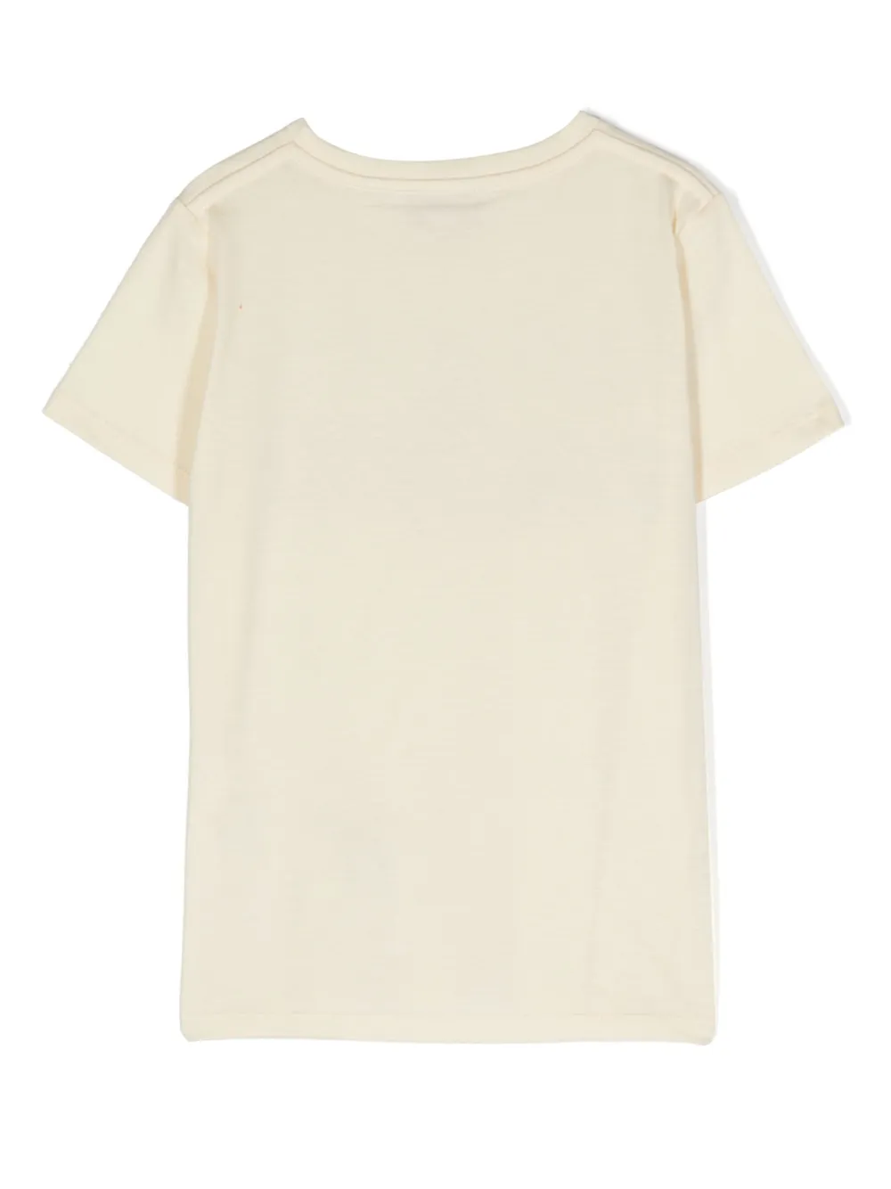 Gucci Kids T-shirt met dierenprint - Geel